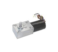 FCARUMIQP Mini Motor 5840-3650 BLDC Worm Geared 12V 24V DC High Power Torque Silent Brushless Gear for Curtain Machine: 235RPM(12V 14RPM)