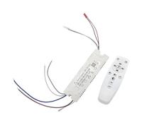 FCARUMIQP Pilote LED Intelligent 2.4G, 25-40Wx2 + 220V, télécommande RF et contrôle par Application, éclairage à Gradation 220mA for Ruban adhésif, 1 5 pièces(1PCS-with Extra 220V-WITH Remote)