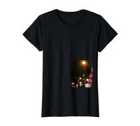 FCawf Coq Boire du café glacé Animal Meme Urban T-Shirt Graphique avec Valeur