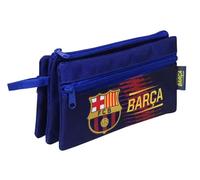 FCB Barcelona PT-743-BC Portatodo Triple FC Trousse à Crayons Multicolore