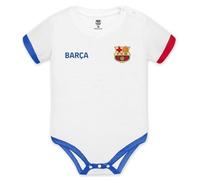 FCB Body BÉBÉ FC Barcelone 2ÈME ÉQUIPEMENT - 2023/24 - Produit officiel sous licence, blanc, 12 mois