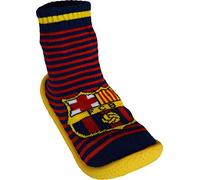 FCB Chaussons antidérapant BARCA - Collection officielle FC BARCELONE - Taille enfant garçon 3/4 ans