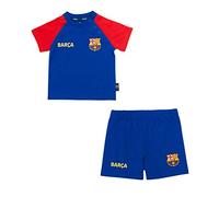 FCB Ensemble bébé T-shirt + Short BARCA - Collection officielle FC BARCELONE - 12 mois