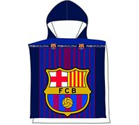 FCB FC Barcelona Couverture Polaire 100% Polyester Bleu 55 x 110 cm