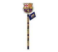 FCB FC Barcelona - Crayon avec Gomme décoré (CYP tp-12-bc)