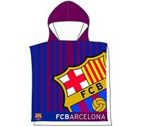 FCB FC Barcelona - Poncho Serviette 202 - Bleu Grenat - 55 x 110 cm (Skybrands A/S 5.71076E+12)