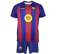 FCB FC Barcelone Ensemble 1ère Équipement 2025/26 Réplique Officielle, Bleu/grenat, 6 ans