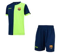 FCB Maillot Short Barca - Collection Officielle FC Barcelone - Taille Enfant garçon 6 Ans