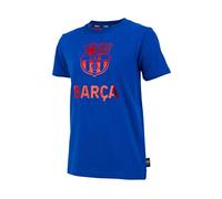 FCB T-Shirt Barca - Collection Officielle FC Barcelone - Taille Enfant 8 Ans