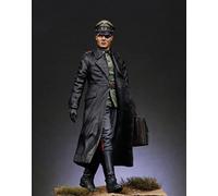 FCBEL 1/18 90mm Commandant Allemand de la Seconde Guerre Mondiale modèle en résine moulé sous Pression, kit de Soldat Miniature Non assemblé et Non peint/A59618