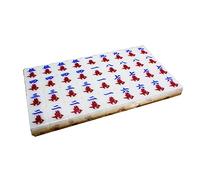 FCBF Mahjong chinois classique Carrelage en mélamine de taille standard avec valise Portable Professionnel Ensemble complet de jeu de mahjong (taille : 5,5 cm)