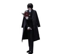 FCCAM Costume de cosplay Bungo Stray Dogs Dazai Osamu pour cosplay, anime Dazai Osamu, costume de carnaval, taille L