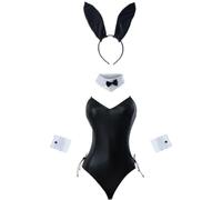 FCCAM Costume de lapin Sakurajima Mai pour femme et fille, cosplay BunnyGirl Senpai, avec oreilles, taille L