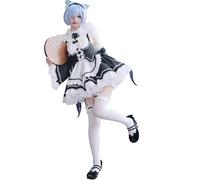 FCCAM Re0 Rem Cosplay Maid Dress Maid Dress Costume de cosplay pour femme Anime Re:Life in a different world from zero, taille L