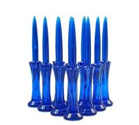 FCfpxwtz Tees de Golf Haut de Gamme, Tees de Golf ABS 80 mm Multicolore 10 pcs(Blue 10pcs)