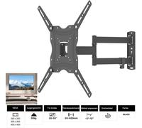 FCH Support TV mural, Support TV inclinable et pivotant pour téléviseurs avec une diagonale d'écran de 66-140cm