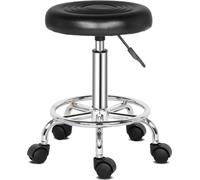 FCH tabouret pivotant tabouret à roulettes réglable en hauteur tabouret de travail tabouret pivotant tabouret de cabinet médical tabouret cosmétique roulettes