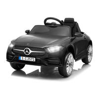 FCH Voiture électrique pour enfants Mercedes-Benz CLS 350, voiture électrique pour enfants avec télécommande 2,4G ,12V,2x25W moteurs,Noir