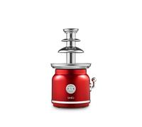 SIMÉO Fontaine à chocolat FCH450 90W – Design vintage, pièces amovibles lave‑vaisselle – Rouge