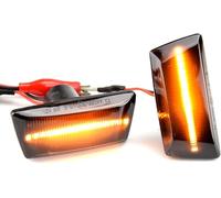 Fchhk-2 Pcs Led Dynamique Marqueur Latéral Clignotant Clignotant Séquentiel Compatible Avec O-Pel In-Signia A-Stra H Za-Fira B Cor-Sa D Compatible Avec Che-Vrolet Cru-Ze