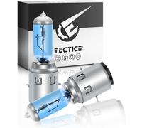 Fchhk-Ba20d S2 12v 35/35w Ampoule +25% Blanc,130% Plus De Luminosité, Feux De Croisement/Feux De Route Halogène De Phare De Moto,2 Pièces
