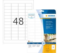 Fchhk-Herma 10902 Étiquettes Super Adhésives 45,7 X 21,2 A4 1200 Pièces Blanc