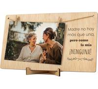Fchhk-Marco De Fotos Mama Dia De La Madre. Marco Colgar Fotos Con Pinzas Madera Natural Ideas Regalos Detalles Originales Para Mama Postal Dia De La Madre Primeriza Wonderful Original (Madre Es)