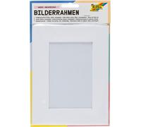 Fchhk-Max Bringmann Kg 35187 Cadre Photo Folie Carton Épais Décorer 16.6 X 21.6cm Plastique Blanc