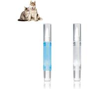 Fchhk-Stylo Brosse A Dent Chien +Blanchiment Stylo, Pet Oral Repair Gel, De Réparation Buccale Pour Animaux De Compagnie Pour Chat Elimination Des Taches De Pierre Dentaire, Détartreur De Dents Blanc
