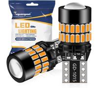 Fchhk-T10 Ampoules Led Canbus Sans Erreur Anti Hyper Flash 34-Smd 4014 Chipsets 194 168 501 W5w 2825 Pour Intérieur De Voiture, Lampes De Lecture, Dôme, Feux Position, Coffre, Feu Plaque, 2pcs
