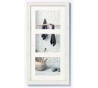Fchhk-Walther Design Cadre Photo Blanc Polaire 3x 13x18 Cm Galerie Avec Passe-Partout, Home Cadre En Bois Ho338v