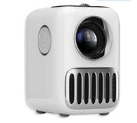 FCHJJ Wanbo T2R MAX Projecteur 1080p Android 9.0 350 ANIS WiFi Full HD Projecteur 4K 1920 x 1080p 2G + 16G Keystone Correction pour contrôle vocal domestique