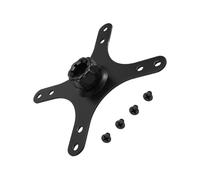 FCJPYRAPS Adaptateur de Support de Remplacement for écran Portable, Plaque de Support, rotule 17 mm vers Support Mural Universel 100 x 100 mm et 75 x 75 mm