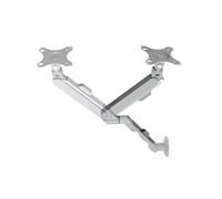 FCJPYRAPS Adaptateur de Support de Remplacement for Moniteur LCD LED de Bureau 17-34 Pouces, Ressort à gaz, Bras articulé, Support TV à Mouvement Complet, Support PC VESA M5(M5 White)
