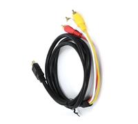 FCJPYRAPS Câble HDMI vers RCA 1080P 1,5 m HDMI mâle vers 3 RCA vidéo Audio AV câble Adaptateur connecteur émetteur for TV HDTV DVD 2025 G6T8 Ligne de Conversion d'affichage