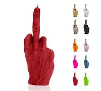 FCK Bougie en forme de majeur 20 cm Fabriqué à la main dans l'UE, 22,2 x 8,5 x 7,7 cm