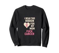 FCK Cancer Ruban Rose Survivor Warrior Awareness Fighter Sweatshirt