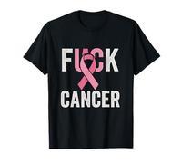 FCK Cancer Ruban Rose Survivor Warrior Awareness Fighter T-Shirt