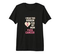 FCK Cancer Ruban Rose Survivor Warrior Awareness Fighter T-Shirt Haut de Gamme