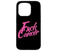 FCK Cancer Survivor Fighter Cancer Awareness Coque pour iPhone 15 Pro
