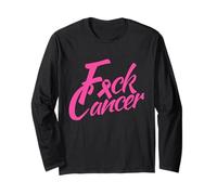 FCK Cancer Survivor Fighter Cancer Awareness Manche Longue