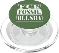FCK fossile bllsht ! Putain de conneries de fossiles ! PopSockets PopGrip pour MagSafe