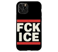 FCK Ice Slogan Militant Protestation Justice Sociale Coque pour iPhone 11 Pro
