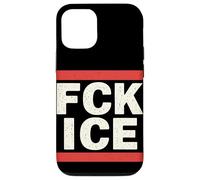 FCK Ice Slogan Militant Protestation Justice Sociale Coque pour iPhone 12/12 Pro