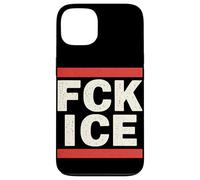 FCK Ice Slogan Militant Protestation Justice Sociale Coque pour iPhone 13