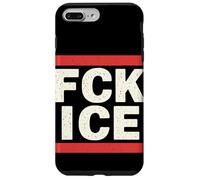 FCK Ice Slogan Militant Protestation Justice Sociale Coque pour iPhone 7 Plus/8 Plus