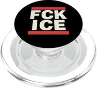 FCK Ice Slogan Militant Protestation Justice Sociale PopSockets PopGrip pour MagSafe