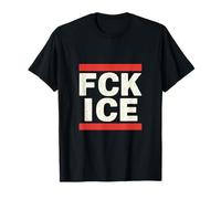 FCK Ice Slogan Militant Protestation Justice Sociale T-Shirt