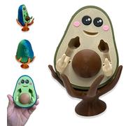 Fck-you-cado imprimé en 3D, mauvais avocat imprimé en 3D, statue drôle de doigt d'honneur, jouets d'avocat imprimés en 3D avec doigt d'honneur étendu pour vos amis et votre famille (#3)