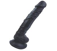 FCL7 - Noir Jouet Gonflable Doux Et Durable De 9,5 Pouces ğoĐemiċhét Homme pour Femme Big Hőrse ĐiĹđo ğoĐeş ŞextoýŜ pour Couples ğoĐemiċhé ReaĹiŞte Vibro&maŞşeur Ğođe veŋtőuŞe ċeiŋture Ğay